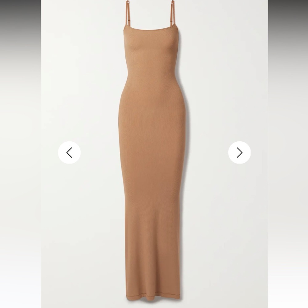 Skims Soft Lounge Long Slip Dress